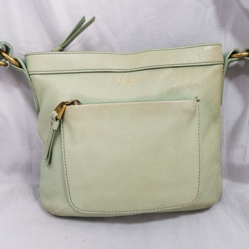 # B8,485 Fossil Green Shoulder Bag - Picture 3 of 6
